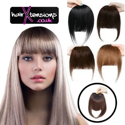 100% Human Remy Clip-In Fringe-Bang (#20 Dark Golden Blonde)