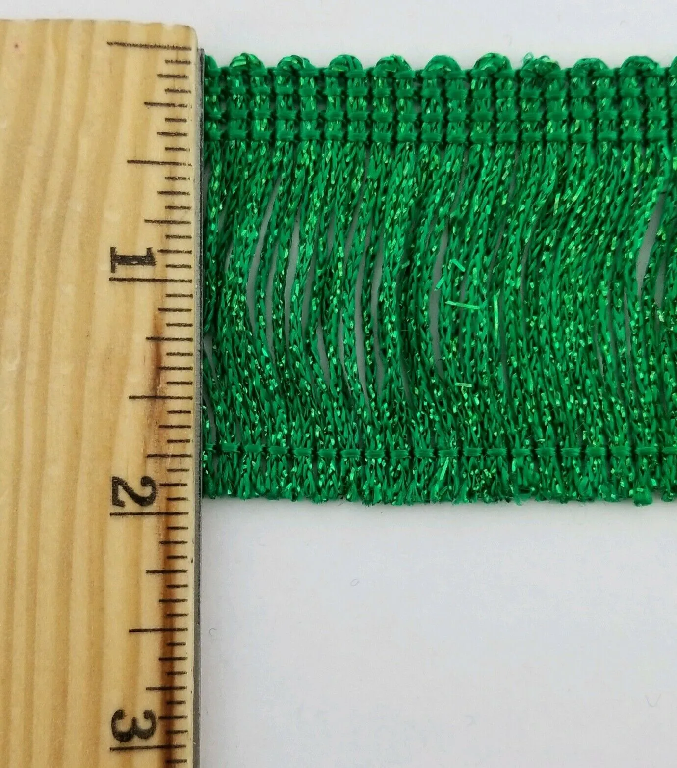 2" Metallic Chainette Fringe - 8 Continuous Yards - Many Color Options!