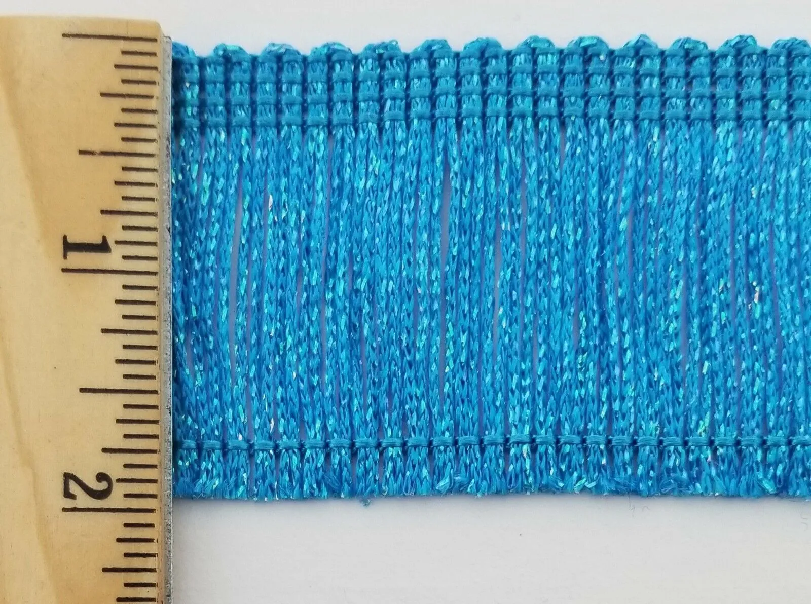 2" Metallic Chainette Fringe - 8 Continuous Yards - Many Color Options!