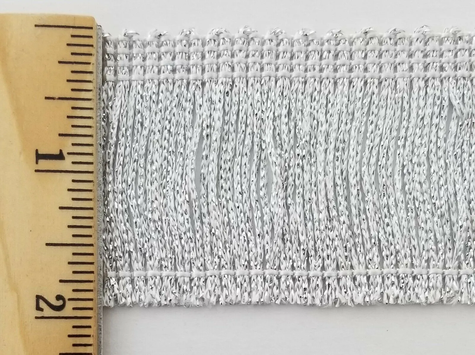 2" Metallic Chainette Fringe - 8 Continuous Yards - Many Color Options!