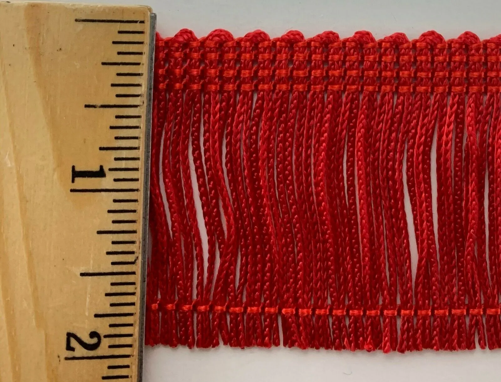 2" Rayon Chainette Fringe - 8 Continuous Yards - Many Color Options!