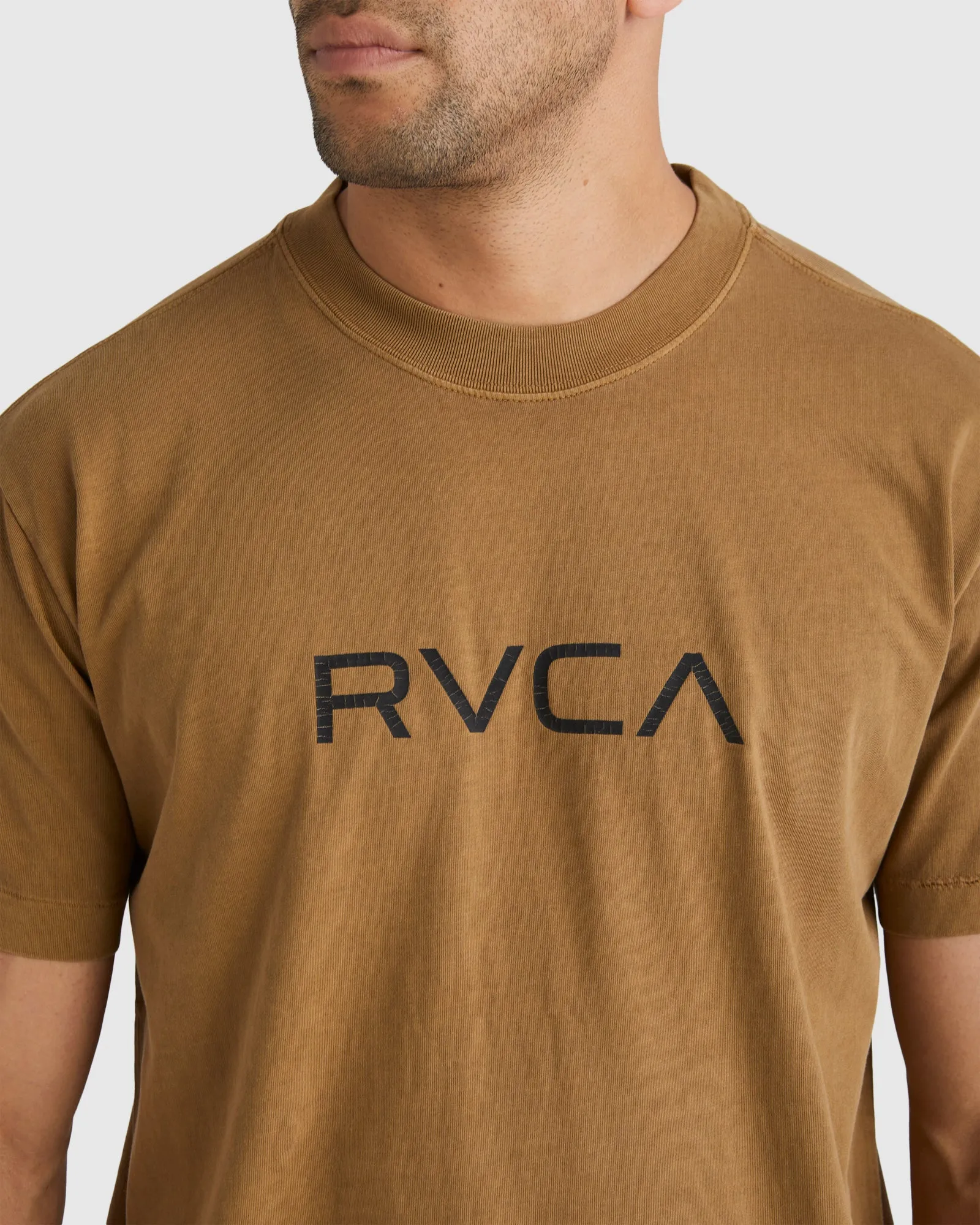 BIG RVCA WASHED SS TEE