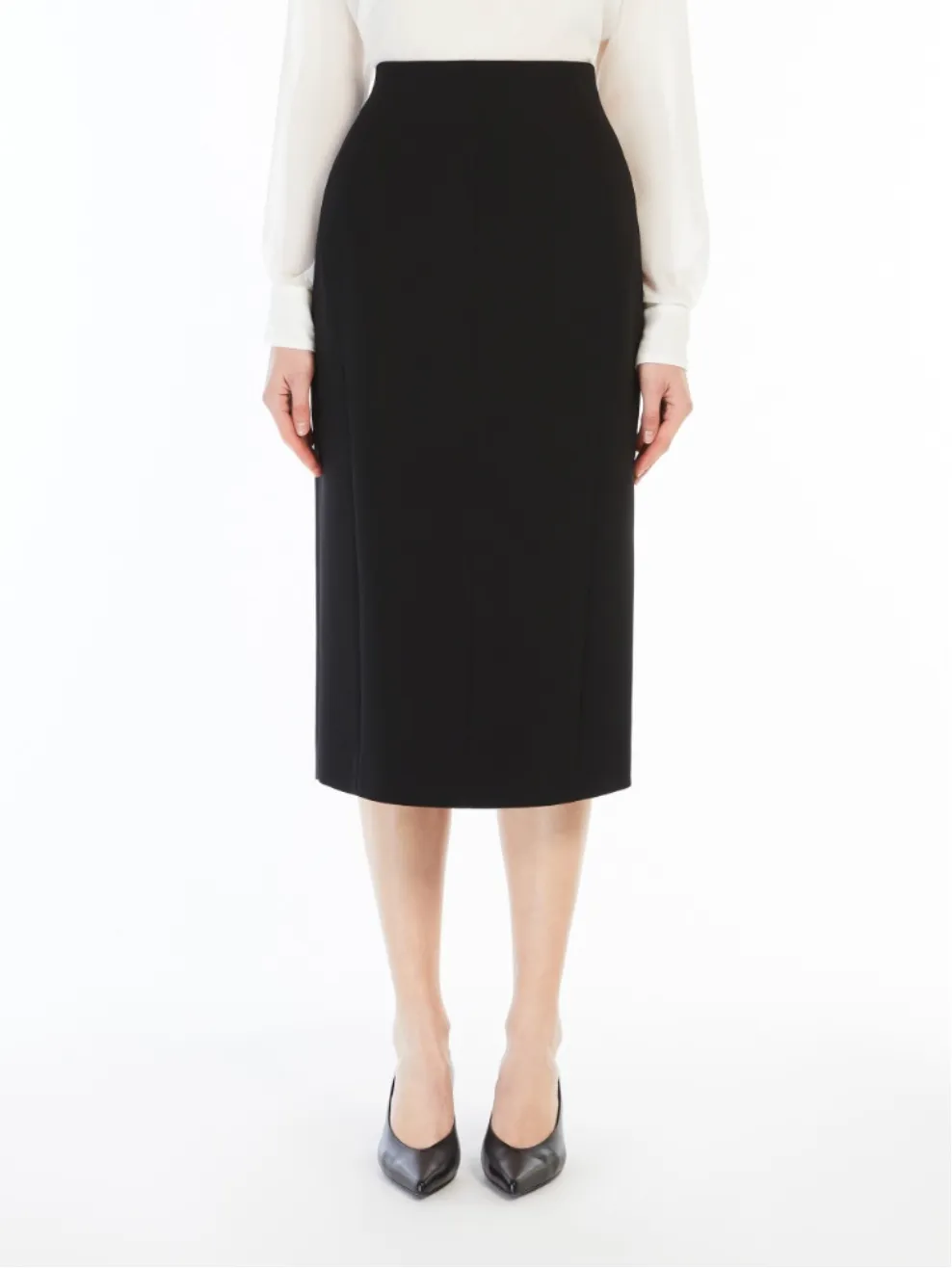 Black Claudia Cady Pencil Skirt
