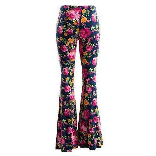 Boho Comfy Bell Bottom Flare Pants
