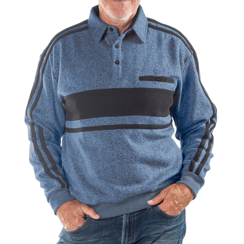 Classics by Palmland Big and Tall  Long Sleeve Banded Bottom Shirt