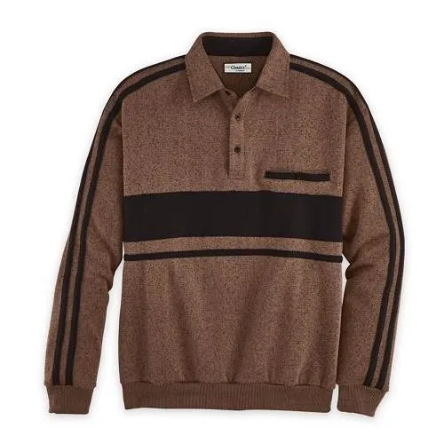 Classics by Palmland Big and Tall Long Sleeve Banded Bottom Shirt
