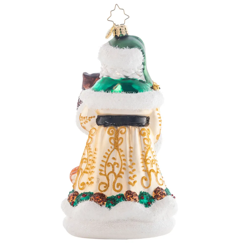 CR, Woodland Friends Santa, 1021481, Radko