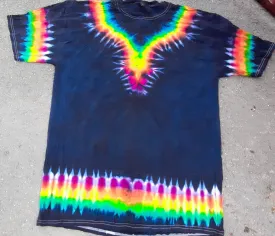Dashiki-Style Tie-Dye Plus-Size Tall Beefy-T® Shirt