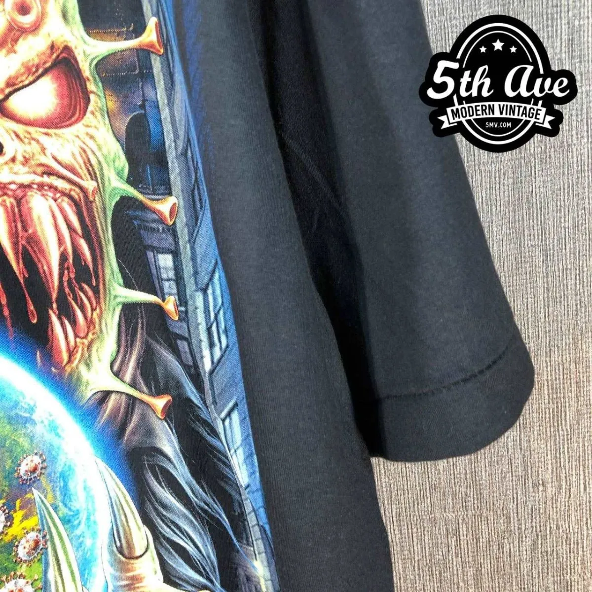 Defying the Cosmic Threat: Hand-Screened COVID Virus Art t shirt