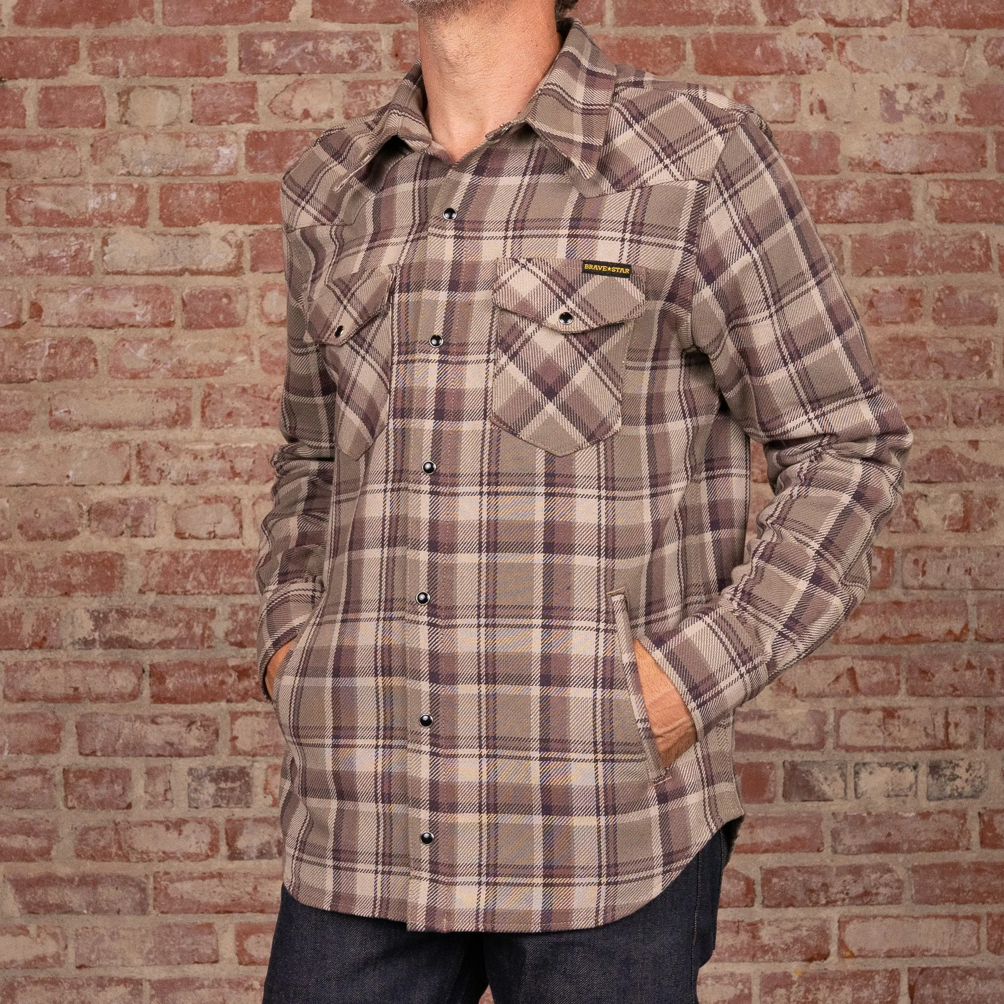 Deputy CPO XH Japanese Flannel - Brown