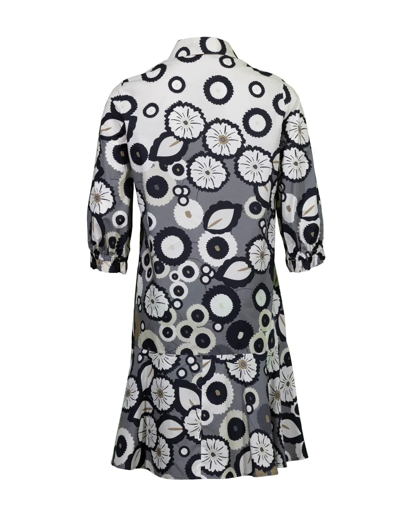 Floral Circle Print Dress