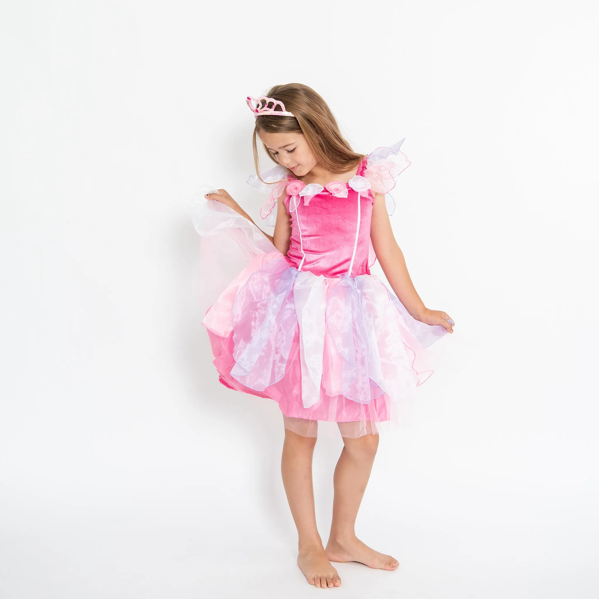 Girls Sky Fairy Dress - Pink