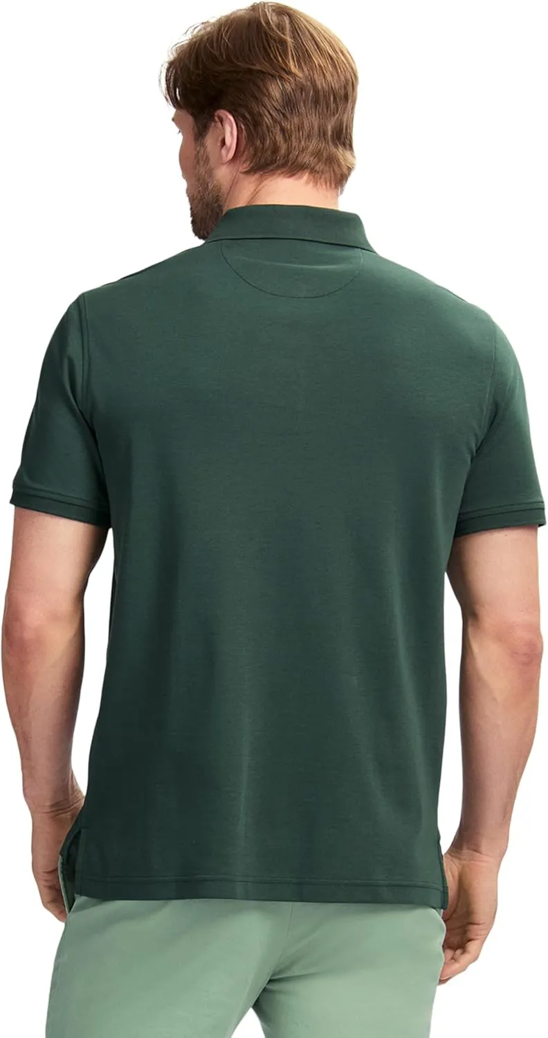 IZOD Men's Short Sleeve Interlock Polo Shirt