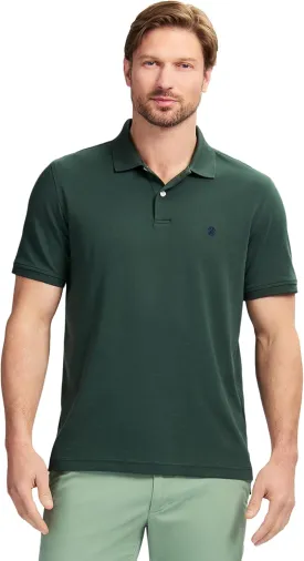 IZOD Men's Short Sleeve Interlock Polo Shirt