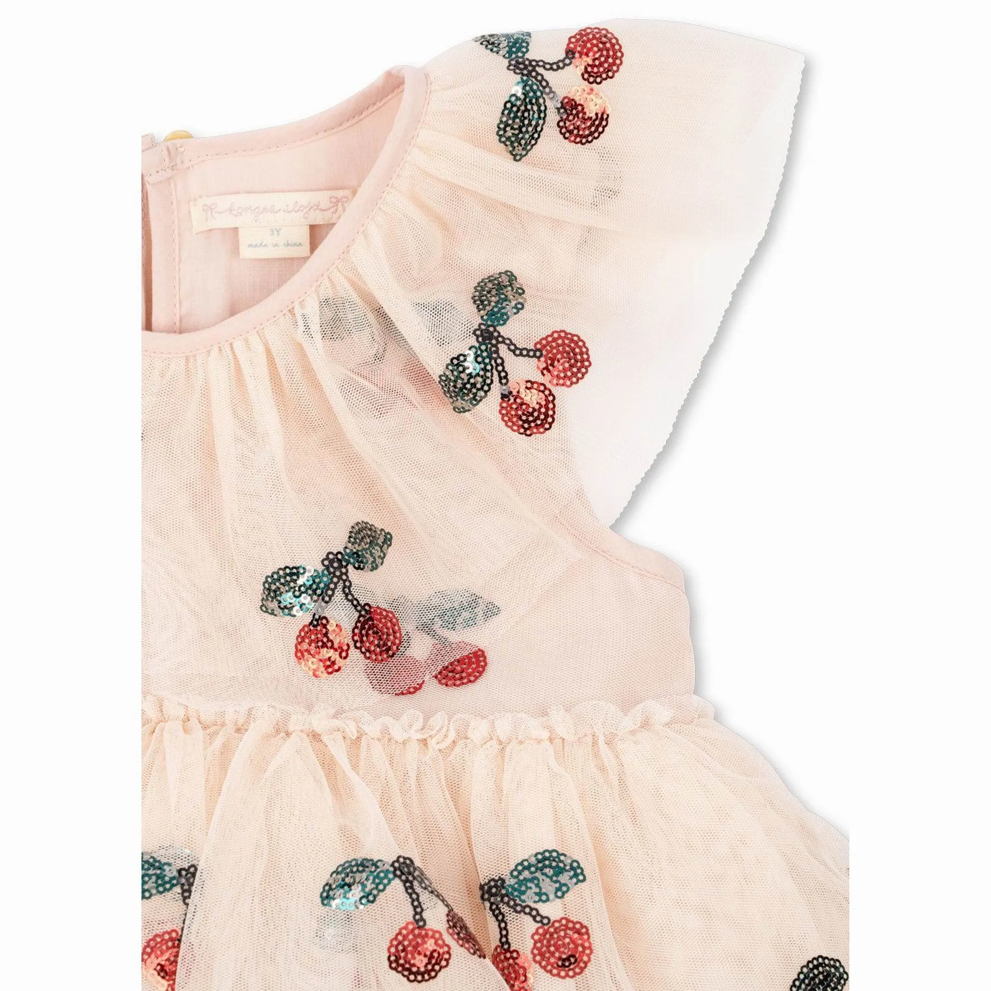 Konges Sløjd Yvonne Fairy Dress-Ma Grande Cerise Sequin