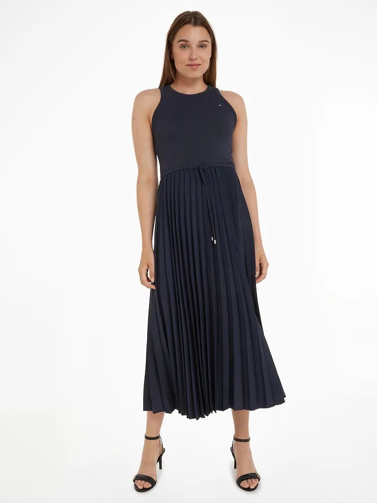 Midi Peated Dress