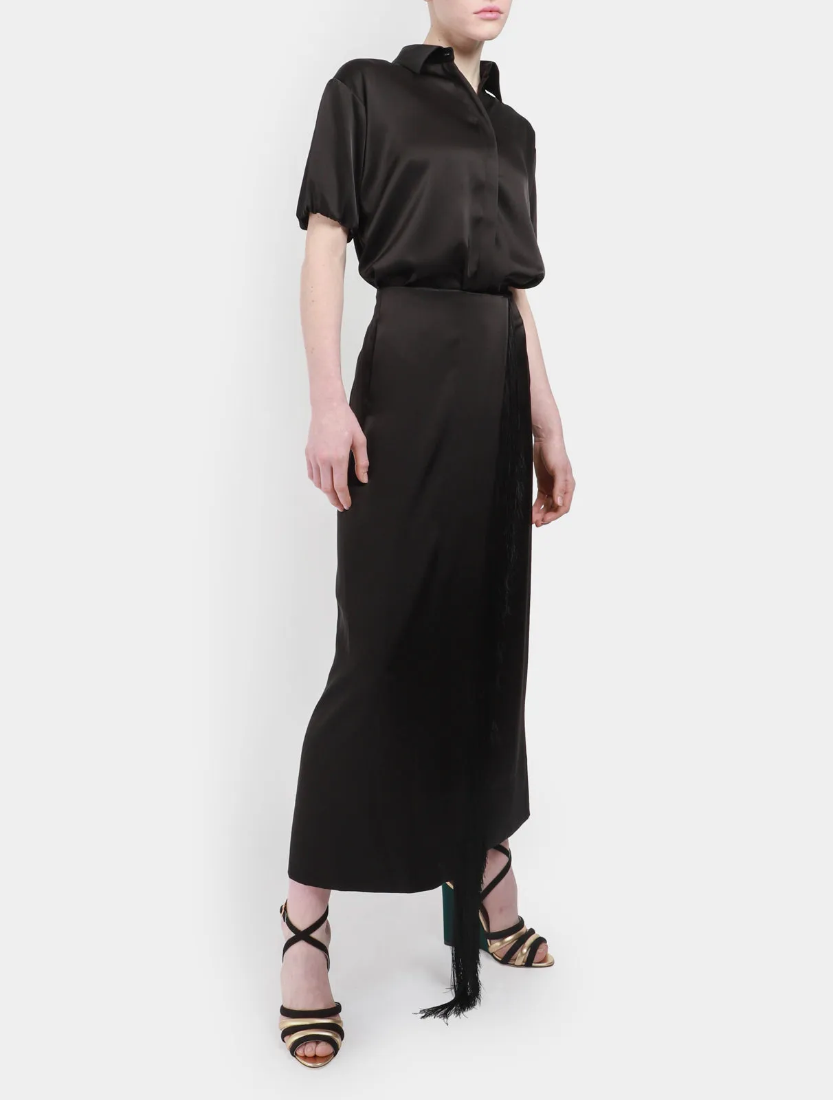 Mono Split Column Skirt