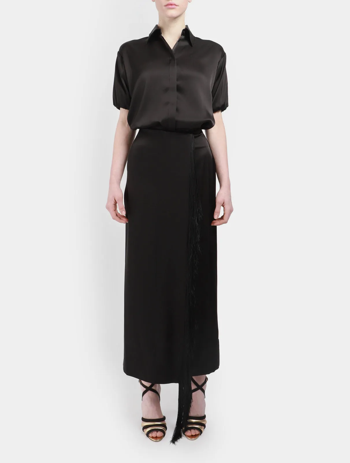 Mono Split Column Skirt