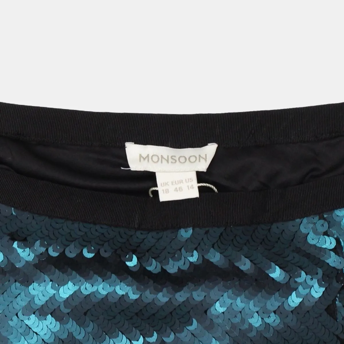 Monsoon Sequin A-Line Skirt