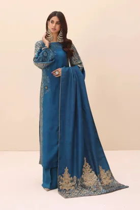 Musferah Saad | Ethereal Embrace | SAPPHIRE ELEGANCE