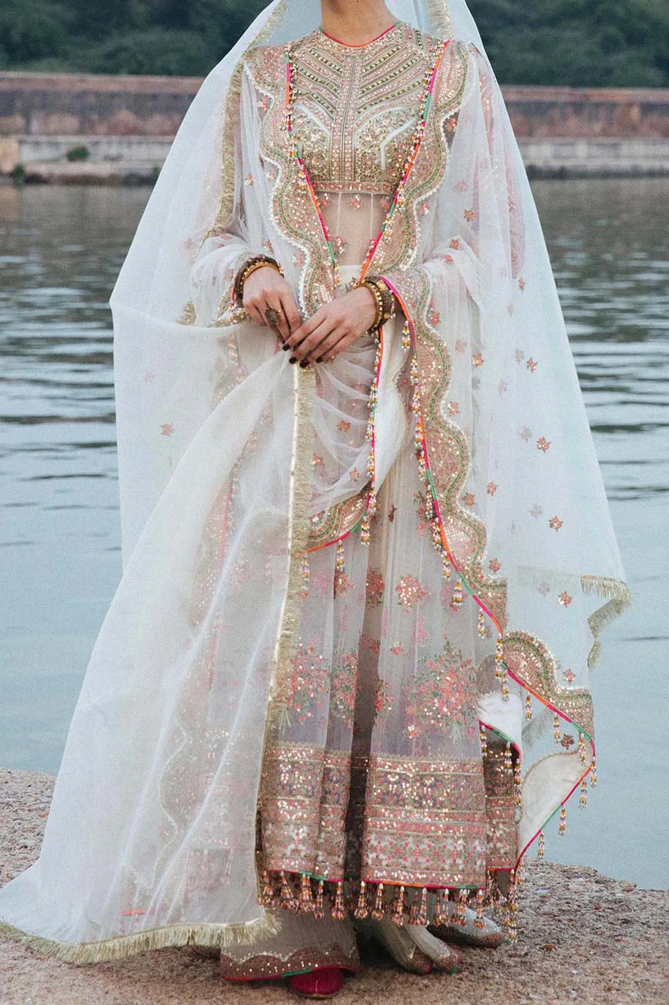 Paar by Hussain Rehar Unstitched 3 Piece Luxury Festive Collection'2022-Raya