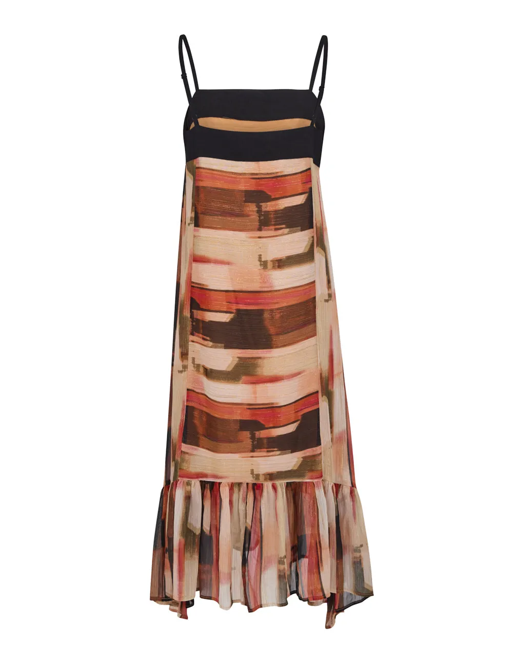 Print Chiffon Dress