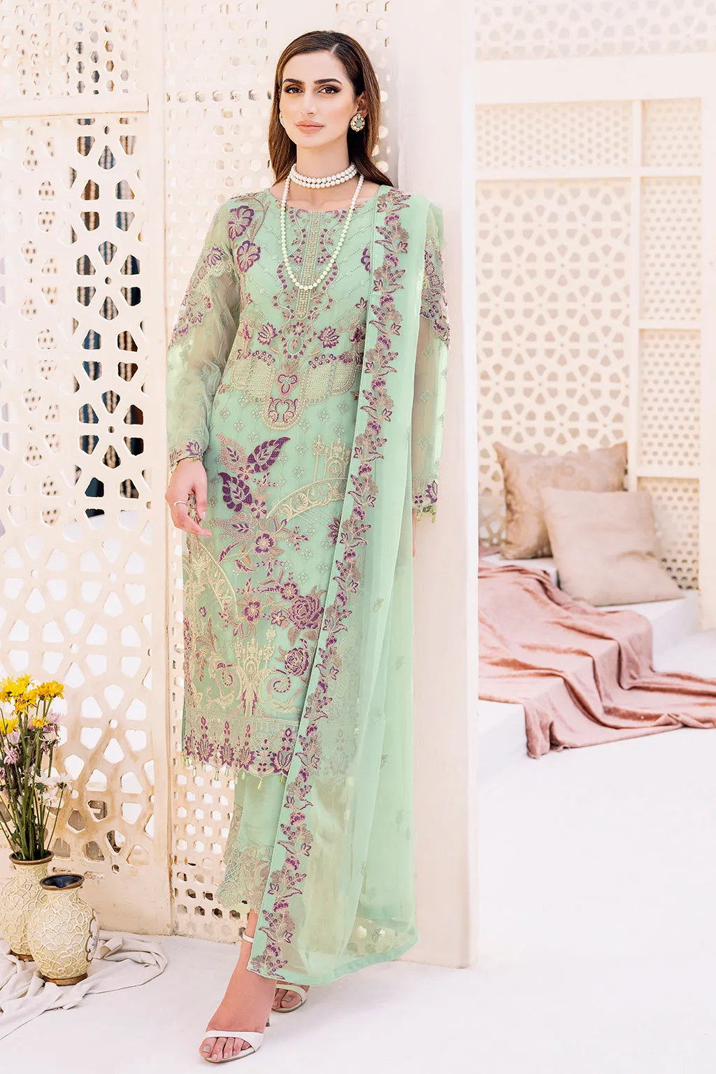 Ramsha Chiffon Formal Collection – F-2309