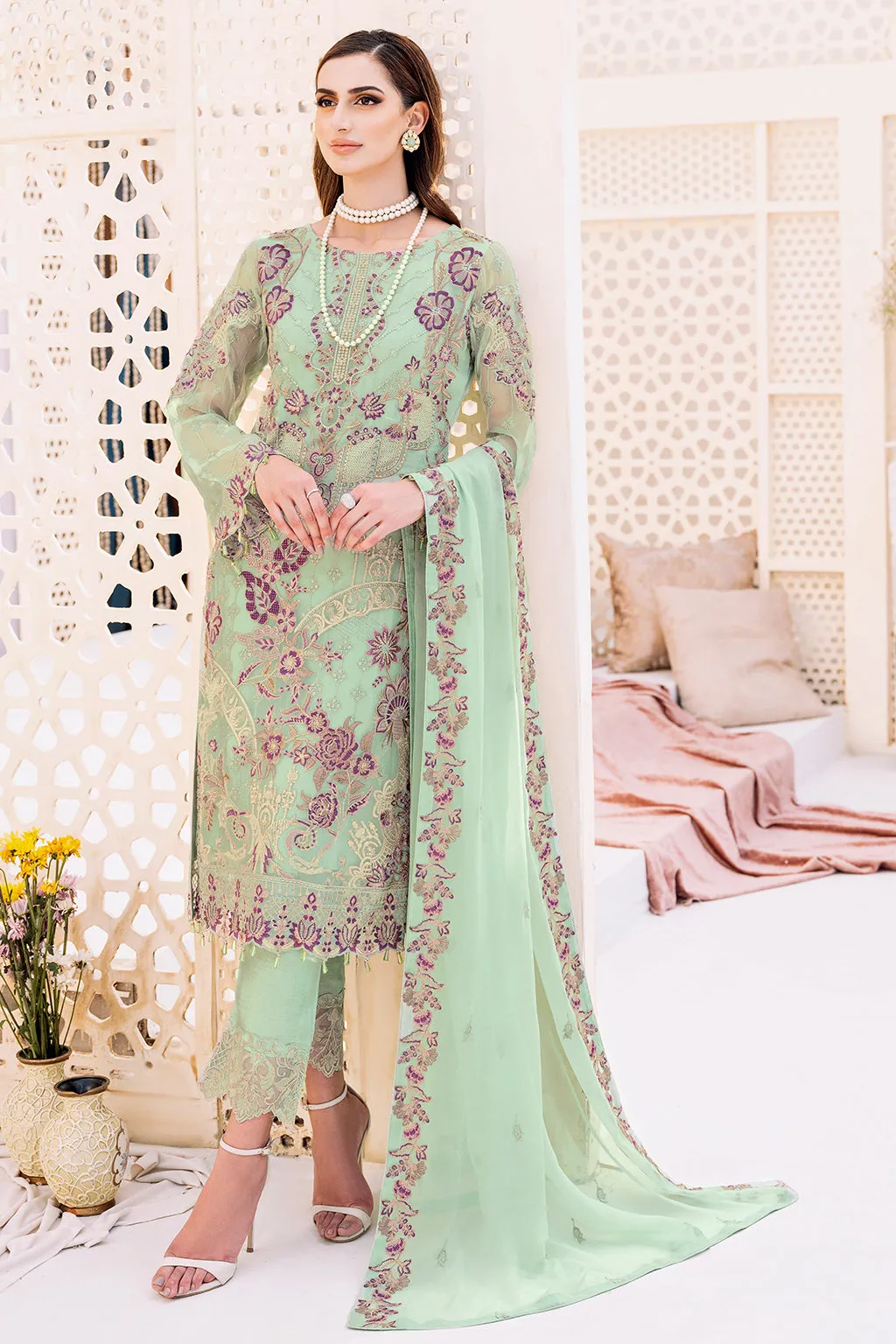 Ramsha Chiffon Formal Collection – F-2309