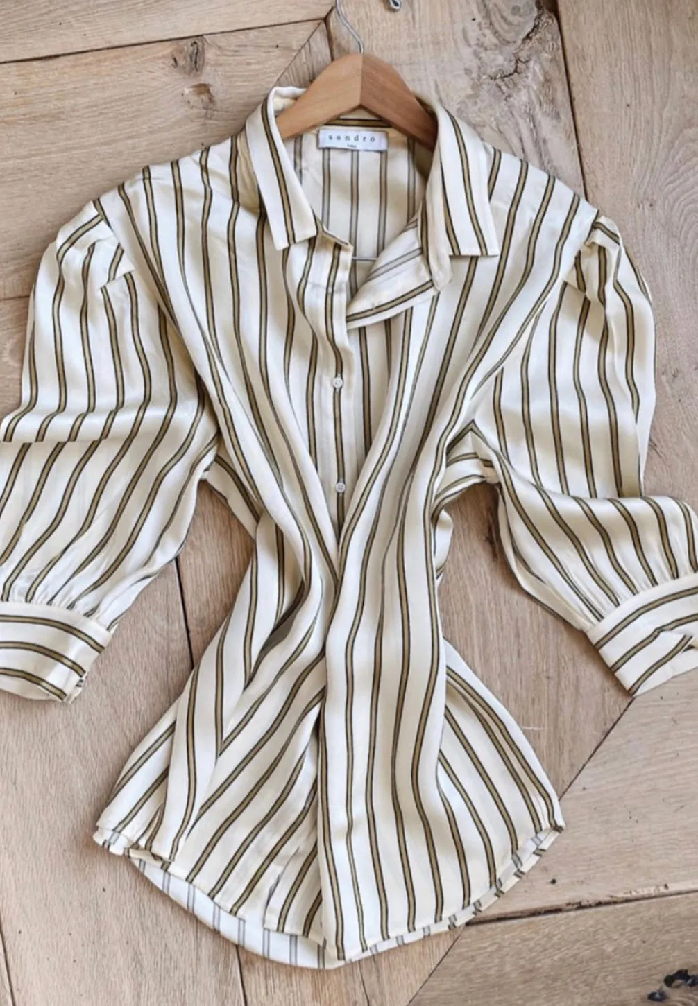 SANDRO silk shirt