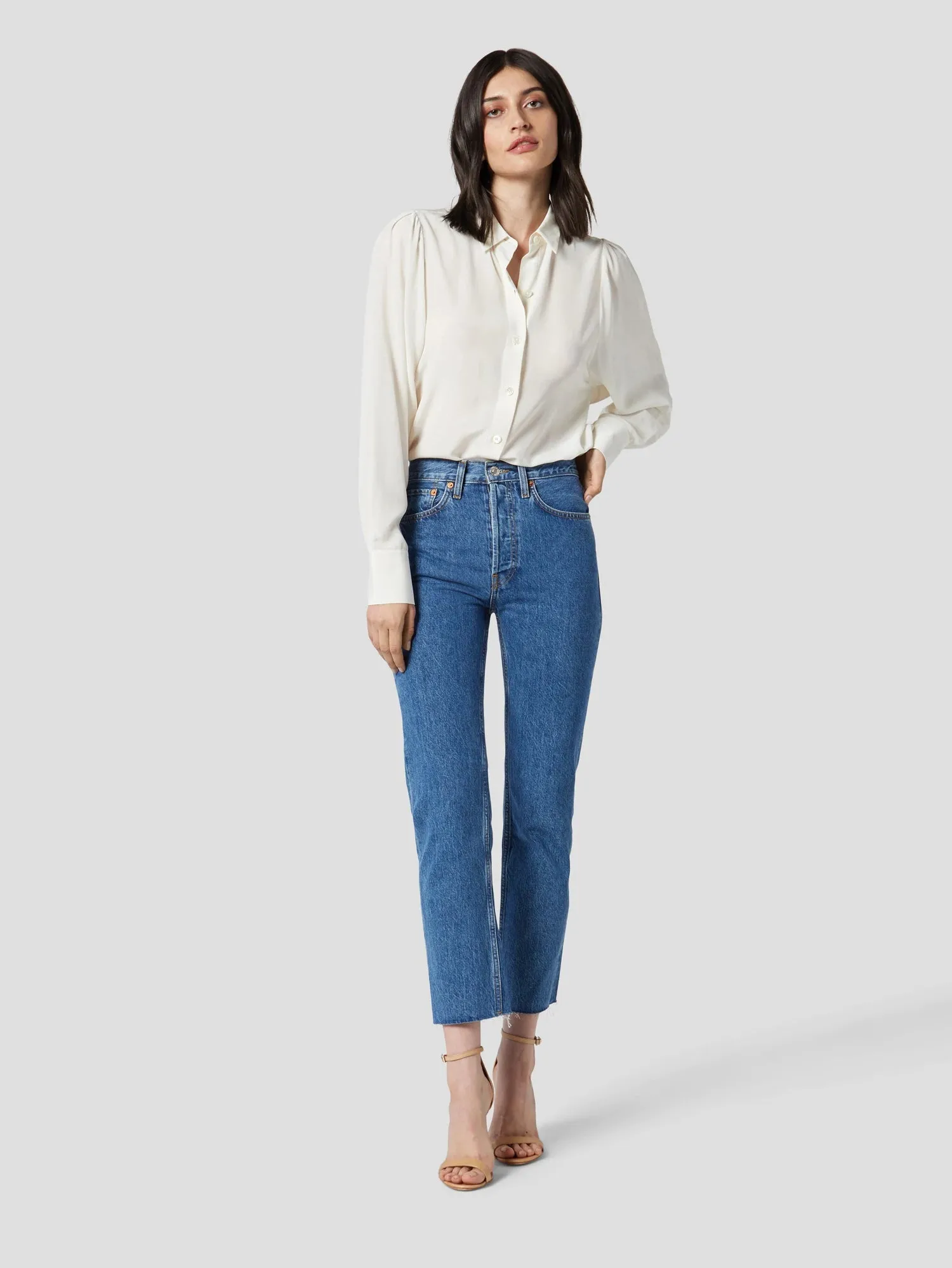 Shanton Silk Shirt - Nature White