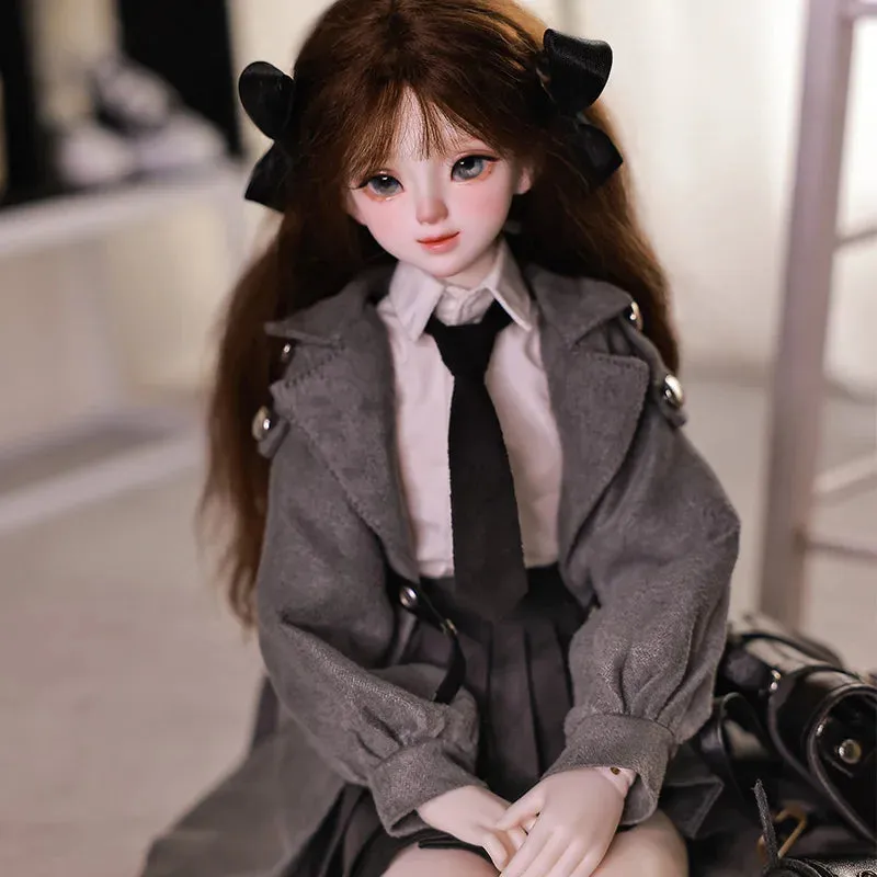 Shuga Fairy Rapunzel 1/4 BJD Doll - Autumn Style Jointed Doll with Pleated Skirt | Perfect Christmas Gift