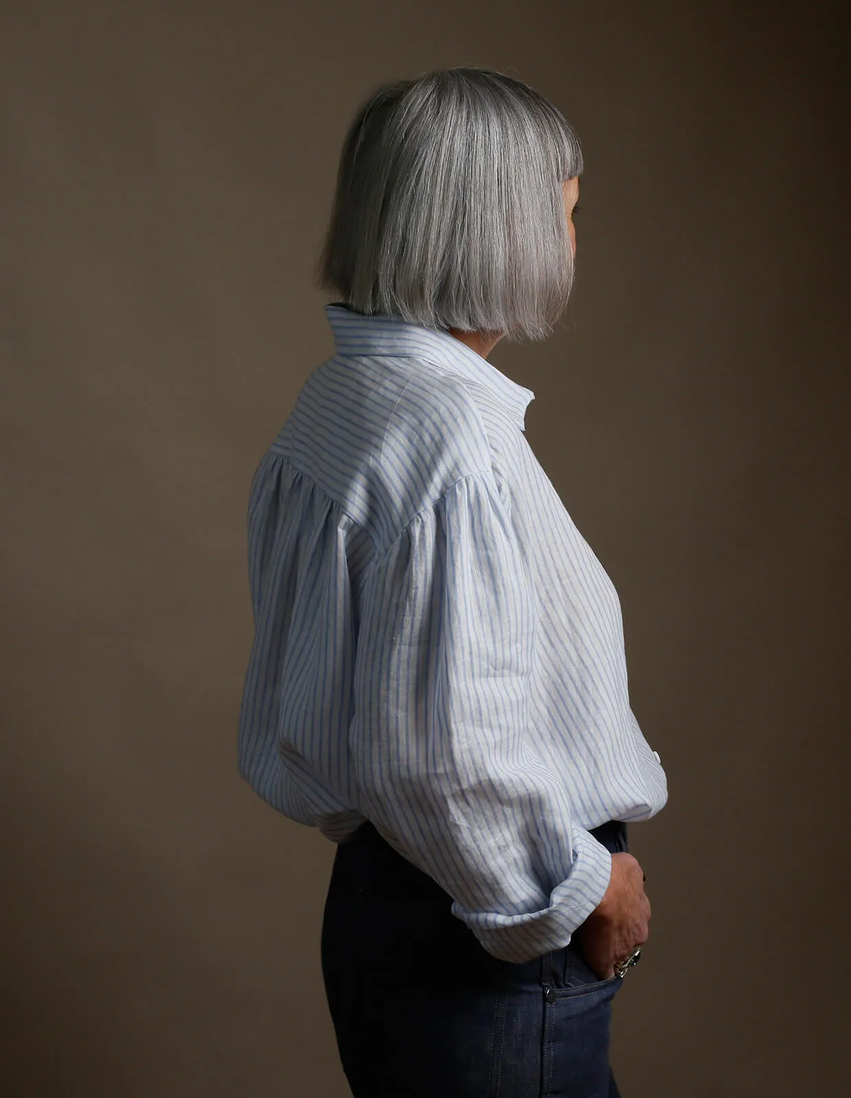 The Maker's Atelier 55, The Atelier Shirt PDF Pattern, with or without printing
