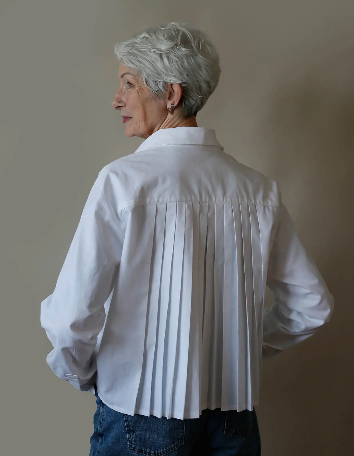 The Maker's Atelier 55, The Atelier Shirt PDF Pattern, with or without printing