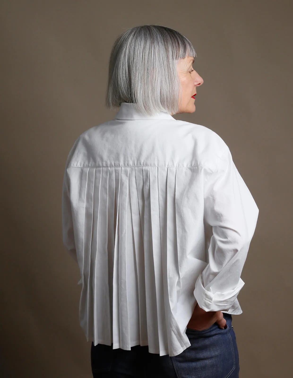 The Maker's Atelier 55, The Atelier Shirt PDF Pattern, with or without printing