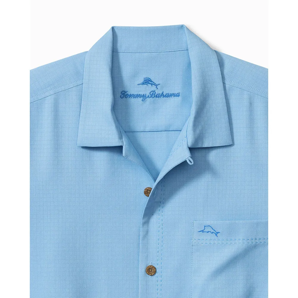 Tommy Bahama Coastal Breeze Check Camp Shirt - Breaker