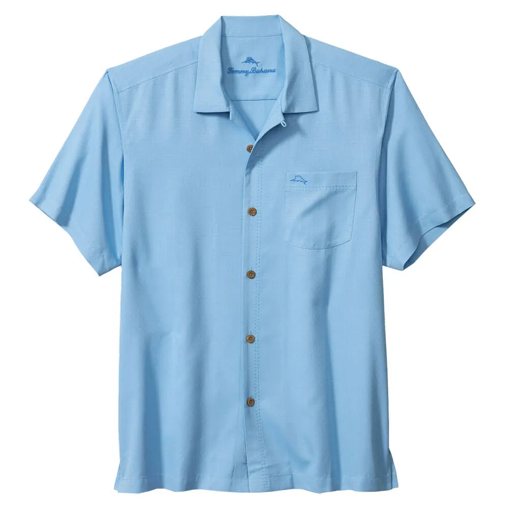 Tommy Bahama Coastal Breeze Check Camp Shirt - Breaker