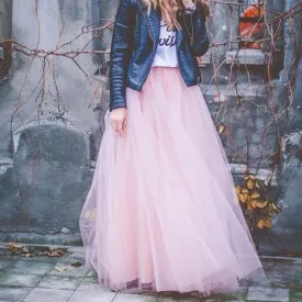VenusFox4 layers Fashion Lace Princess Fairy Style Long Skirt