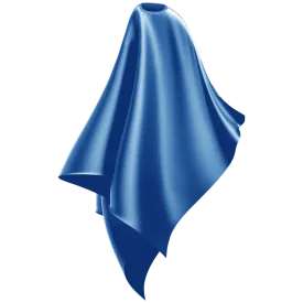Wahl Nylon/Polyester Cutting Cape Blue WP3008BU