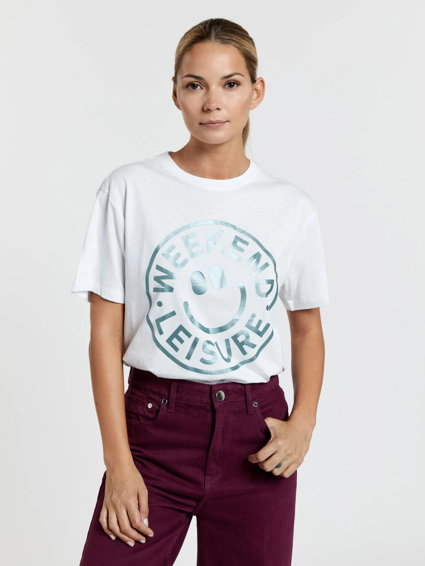 Weekend print t-shirt