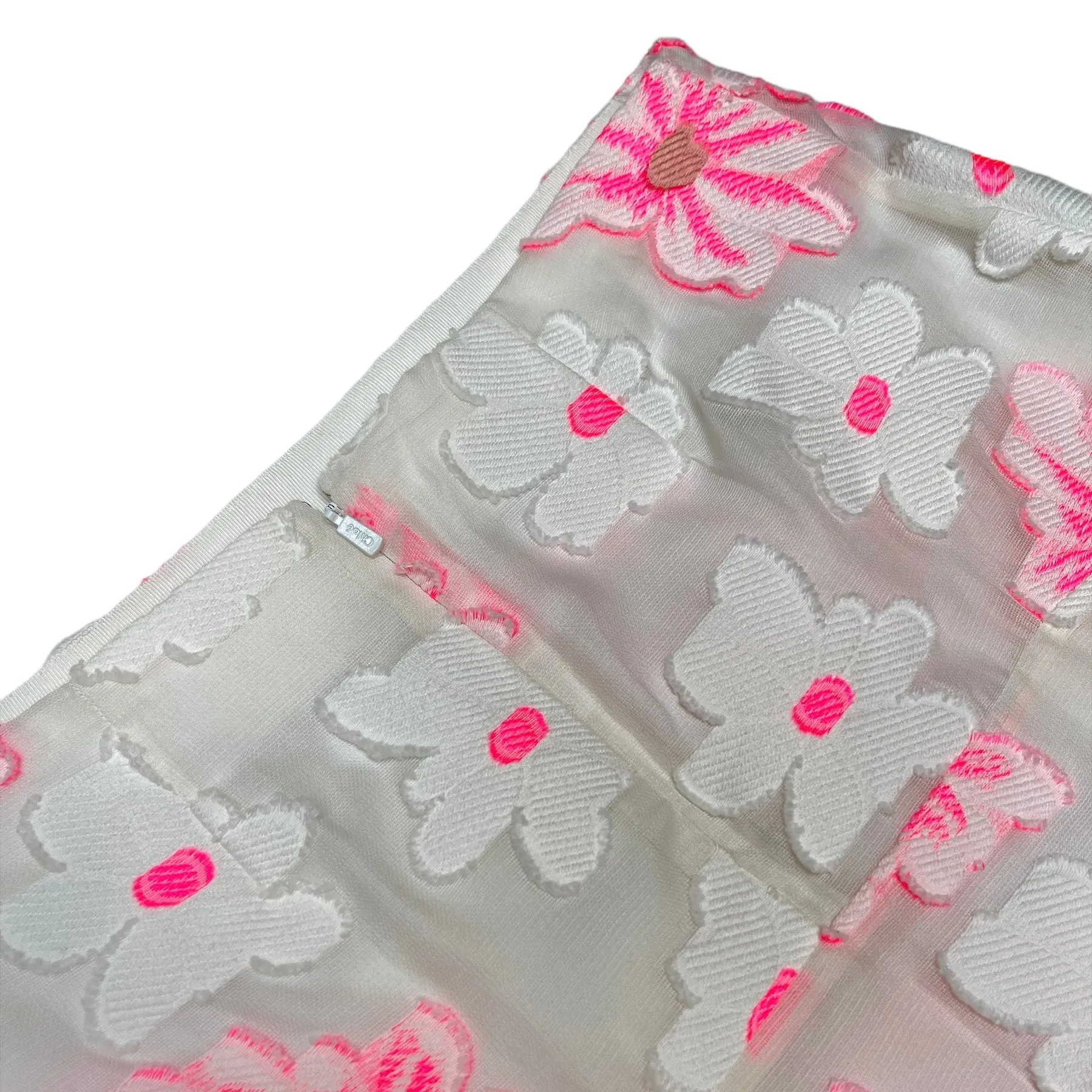White and Pink Skirt - S