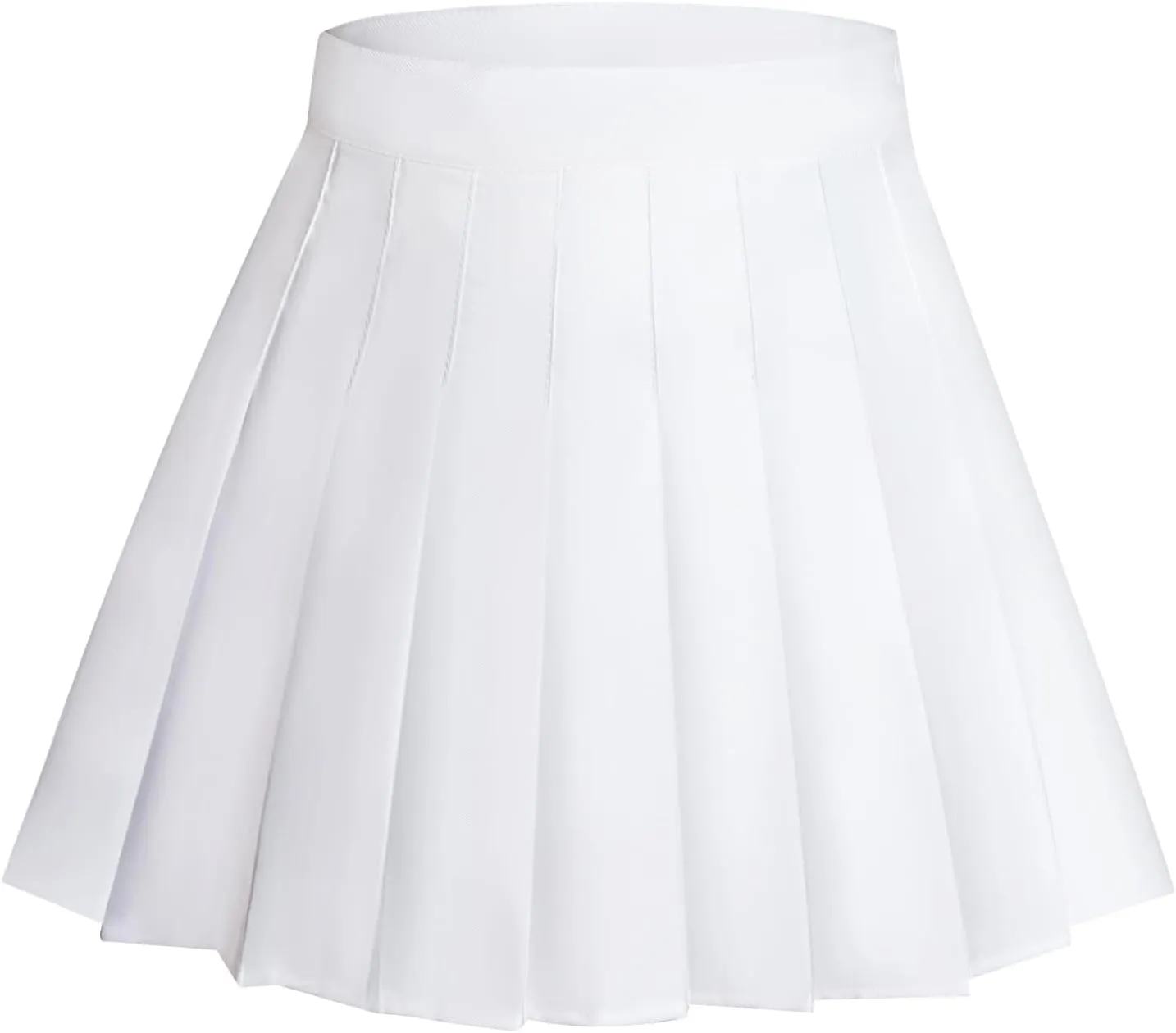 Womens Girl High Waisted Pleated Tennis Skirt School A-Line Costume Mini Skirts