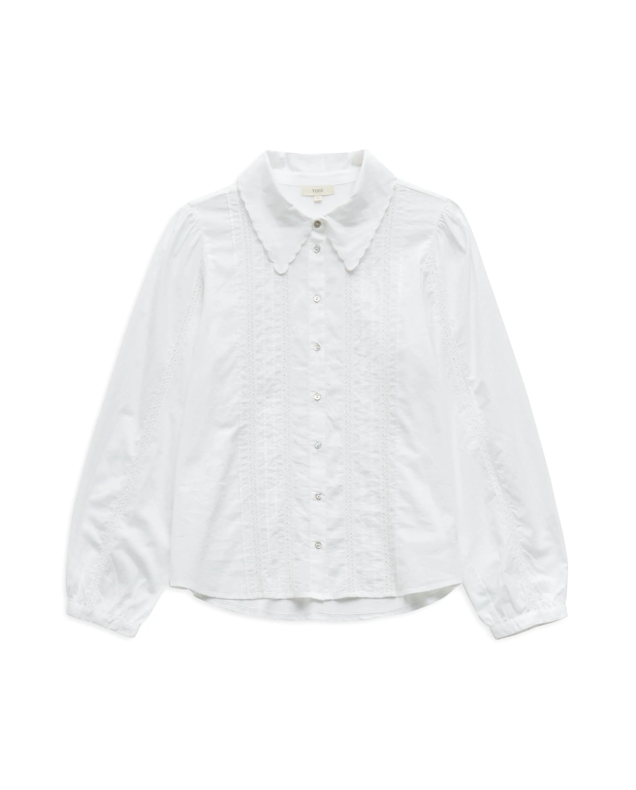 Yerse Embroidered Cotton Shirt